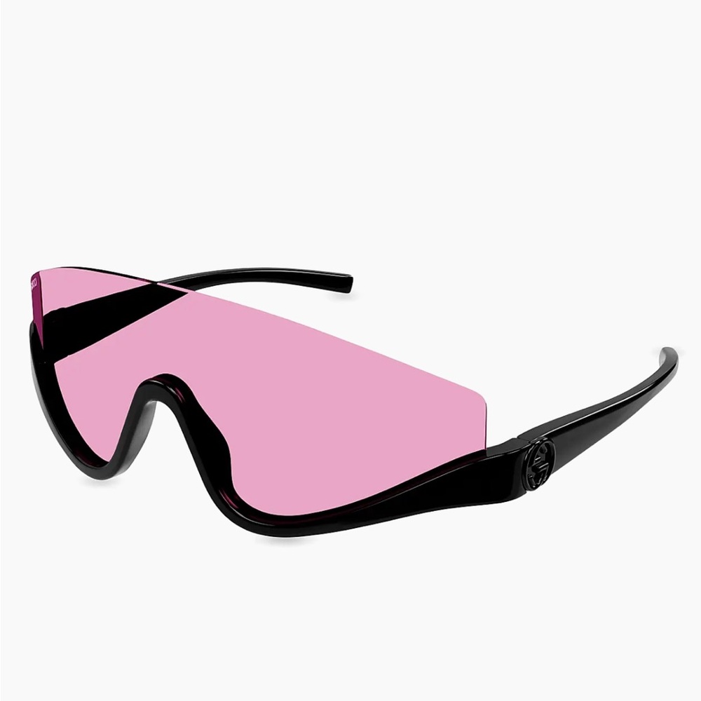 Authentic Gucci Pink Shield Sunglasses - Picture 7 of 7